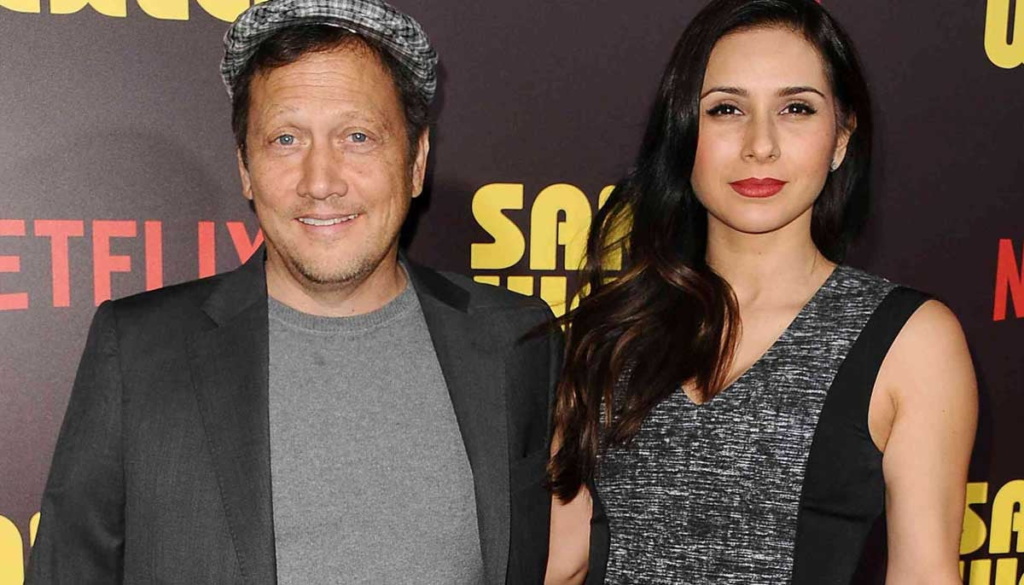 rob schneider wife
