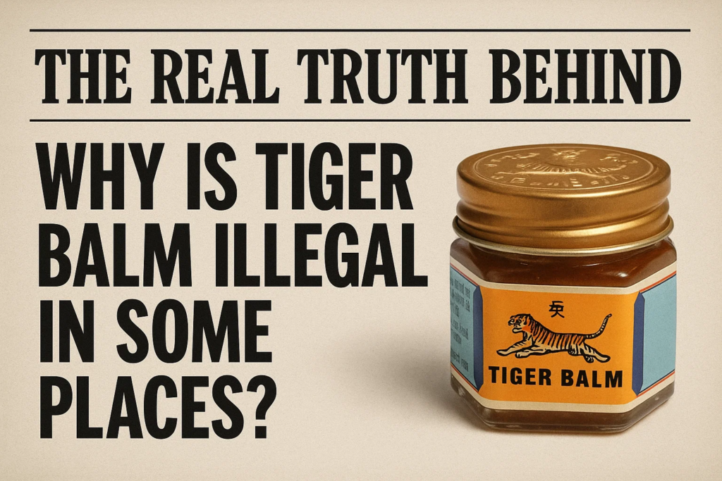 why is tiger balm illegal
