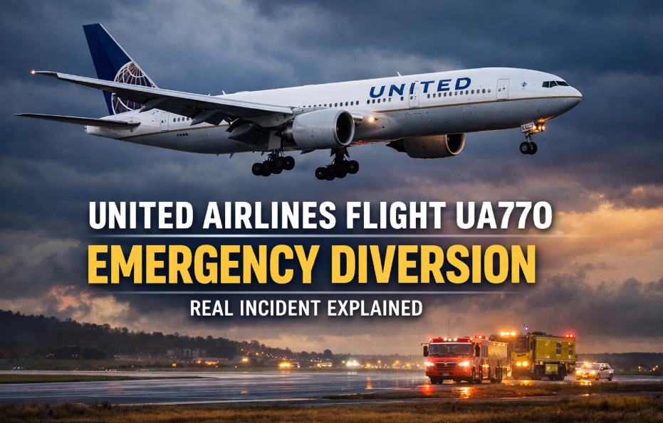 United Express Flight UA5971 Emergency Diversion: Full Incident Overview United Express flight UA5971 emergency diversion