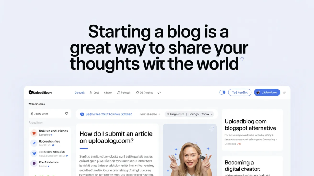 How Do I Submit an Article on Uploadblog.com?