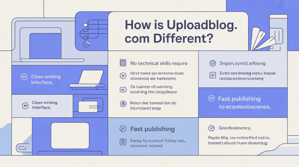 How is uploadblog.com Different From Other Blogging Platforms?